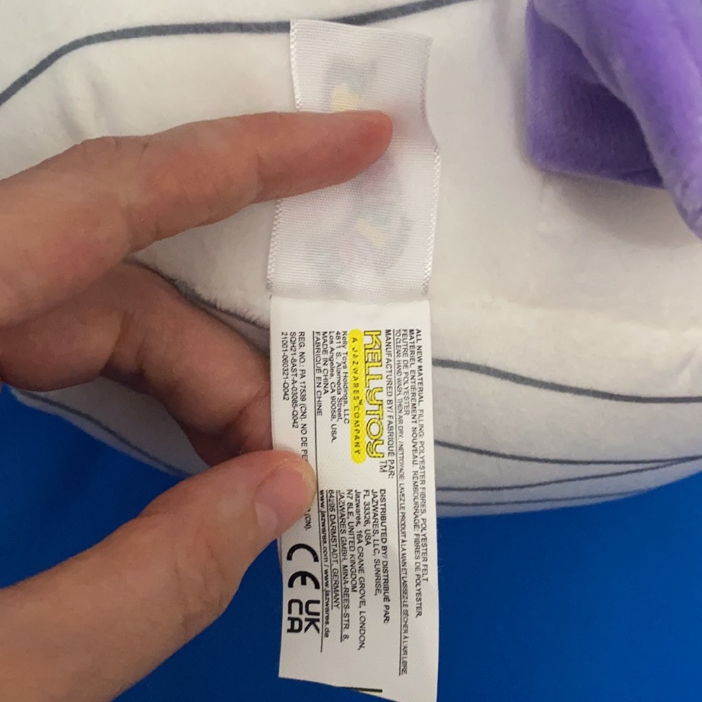 Original Squishmallows Named Holly Size 8 “ Inch Mummy Owl NWTS 2021 - Picture 9 of 11